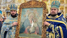 В Браиловском монастыре УПЦ молитвенно почтили чудотворную икону Богородицы