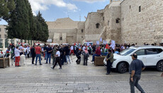 Peaceful rally for peace in Palestine takes place in Bethlehem