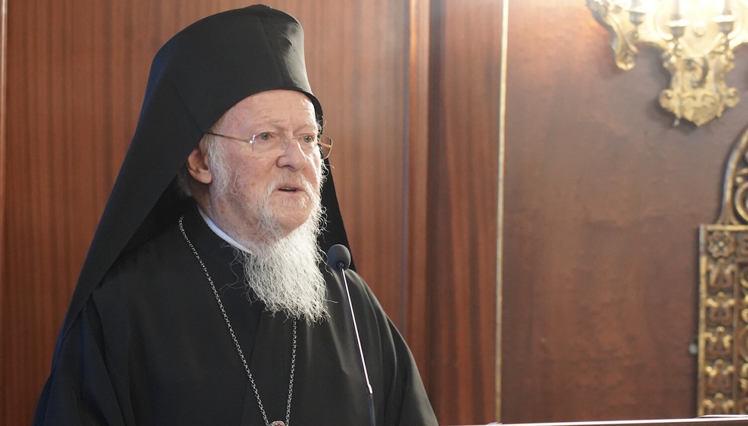 Патріарх Варфоломій. Фото: ec-patr.org
