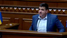 A Uniate MP calls for banning UOC at a Rada meeting