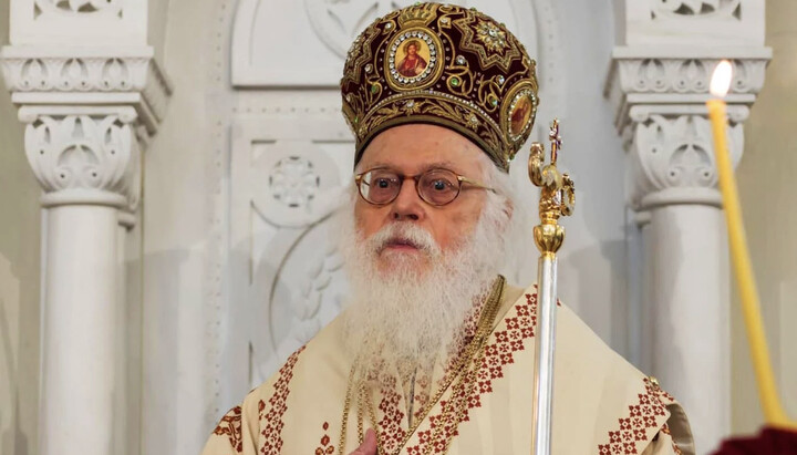 Архиепископ Анастасий. Фото: ekklisiaonline.gr