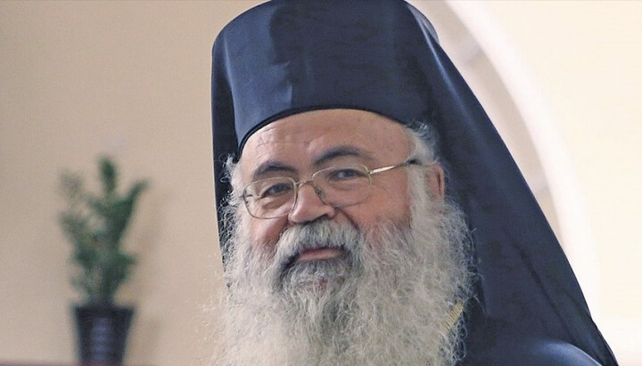 Архиепископ Кипрский Георгий. Фото: protothema.gr