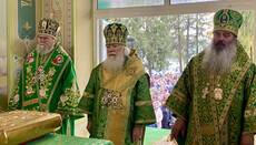 Архиепископ Пражский и Чешских земель сослужил митрополиту УПЦ