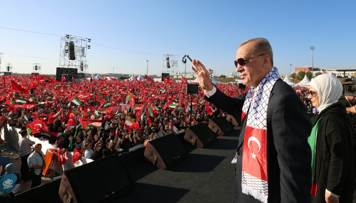 Recep Erdogan. Photo: TRT Haber