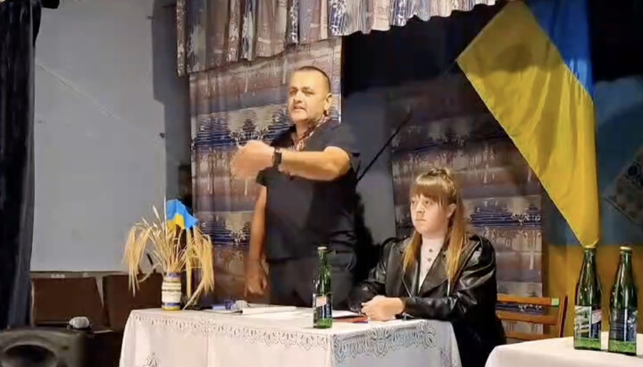 Василий Соломко объясняет, когда можно захватить храм УПЦ. Фото: t.me/orthobuk