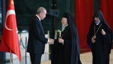 Head of Phanar celebrates Turkish Republic’s anniversary with Erdogan