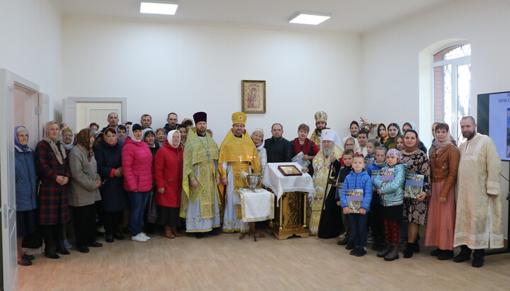 В Днепропетровской епархии УПЦ открыли новую воскресную школу. Фото: eparhia.dp.ua