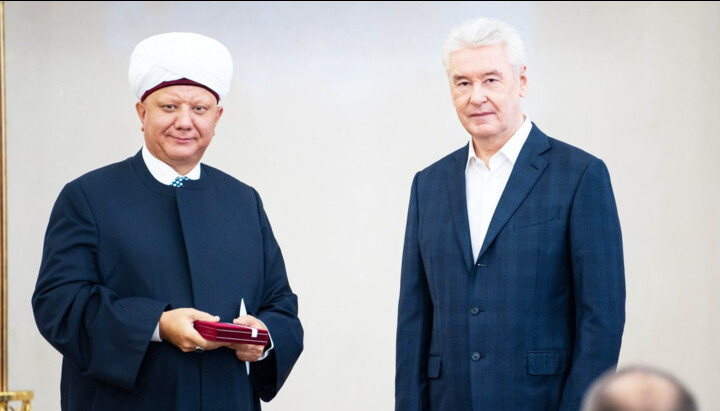 The mufti and the mayor of Moscow agreed on the construction of a temple of 4 religions. Photo: Islamnews