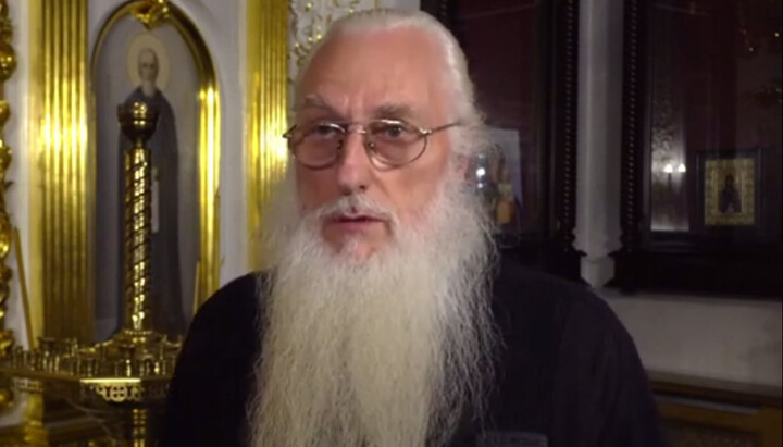 Fr. Georgy Boyko. Photo: a video screenshot of the Telegram channel KozakTv1
