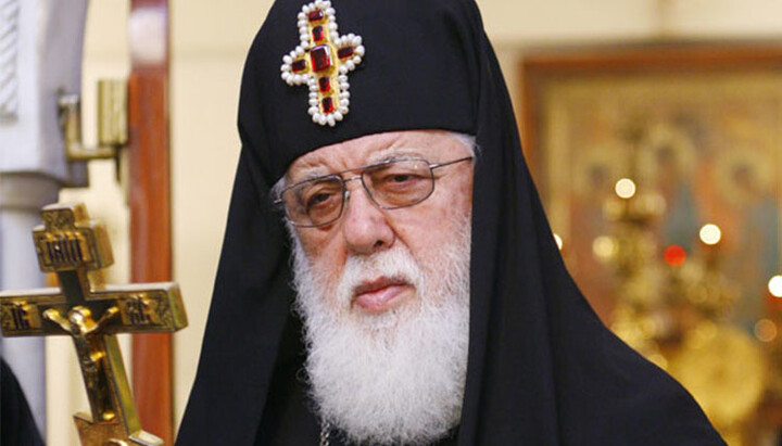 Патріарх Ілія. Фото: сайт Грузинської Патріархії