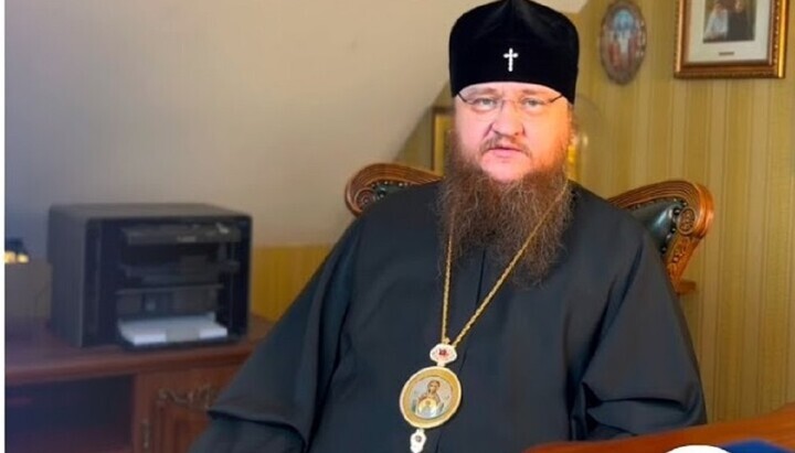 Metropolitan Feodosiy of Cherkasy and Kaniv. Photo: a video screenshot of the YouTube channel 