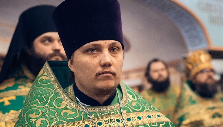 Lawyer of the Kyiv-Pechersk Lavra Fr. Nikita. Photo: Facebook page of Archpriest Nikita Chekman