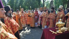 В День Победы над нацизмом епископ УПЦ молился о жертвах Бабьего Яра