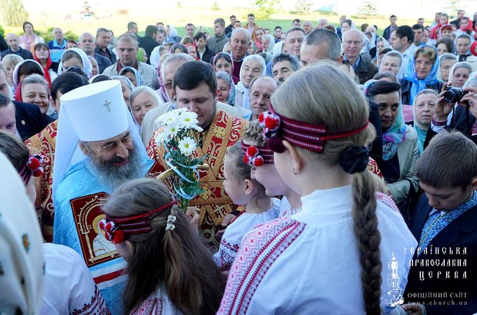 Предстоятель УПЦ очолив урочисте богослужіння в день 20-річчя утворення Володимир-Волинської єпархії