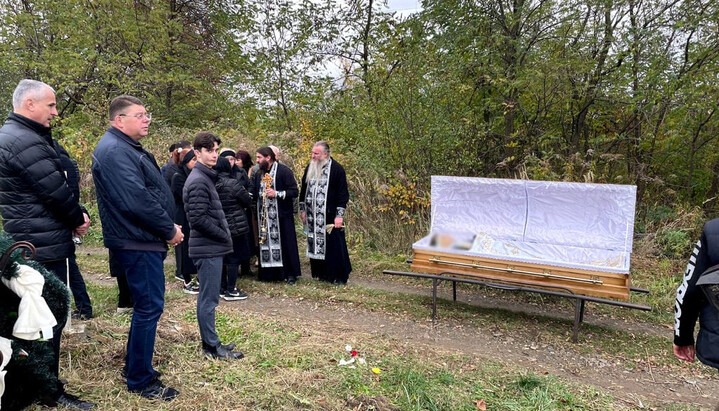 Funeral of Metropolitan Longin's lawyer Valentyn Sukhar. Photo: facebook.com/orthobuk