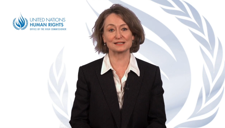Ilse Brands Kehris. Φωτογραφία: στιγμιότυπο οθόνης από το κανάλι του ΟΗΕ στο YouTube