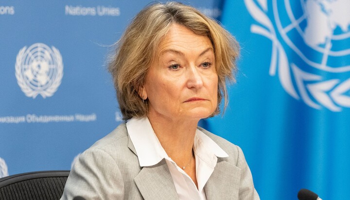 Βοηθός του Γενικού Γραμματέα του ΟΗΕ Ilze Brands Keris. Φωτογραφία: press.un.org