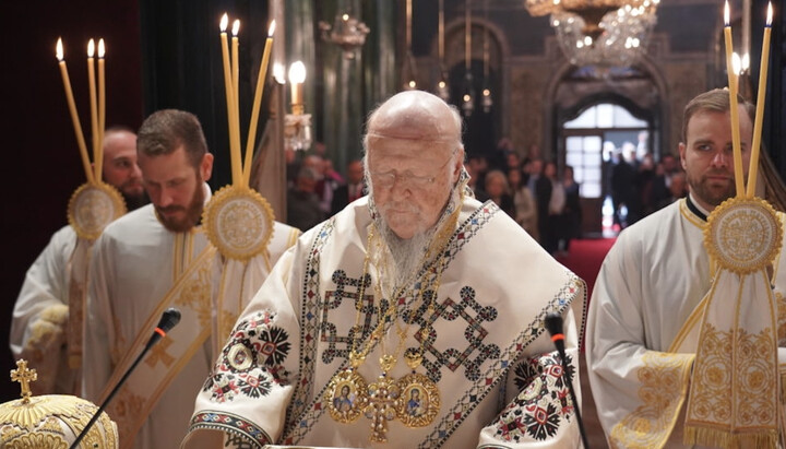 Патріарх Варфоломій. Фото: orthodoxianewsagency.gr