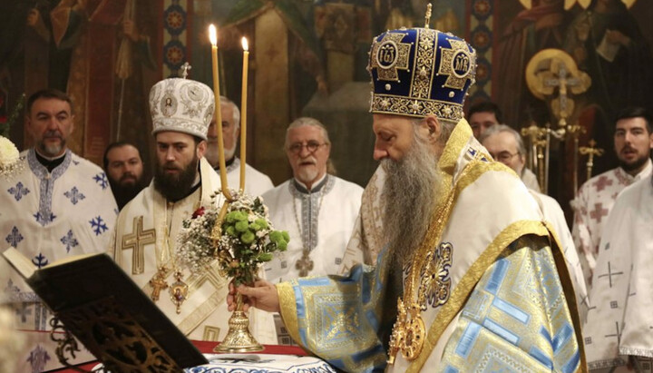 Патріарх Порфирій. Фото: orthodoxianewsagency.gr