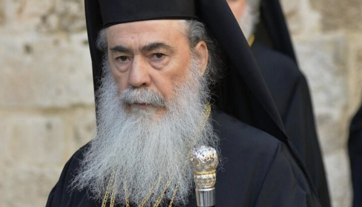 Патриарх Феофил. Фото: jerusalem-patriarchate.info
