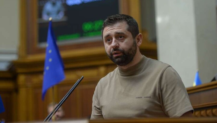 The head of the Servant of the People faction, Davyd Arakhamia. Photo: rada.gov.ua