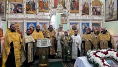 Митрополит Мелетий освятил храм УПЦ в Черновицком районе