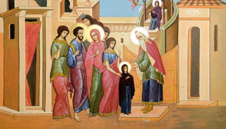 Ікона Введення в храм Пресвятої Богородиці. Фото: life.fakty.com.ua