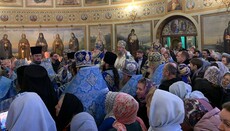 Управделами УПЦ возглавил престольный праздник в Введенском монастыре Киева