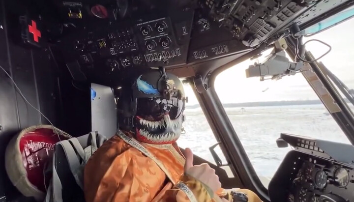 Пилот 12 бригады армейской авиации ВСУ. Фото: скриншот видео страницы бригады в Facebook