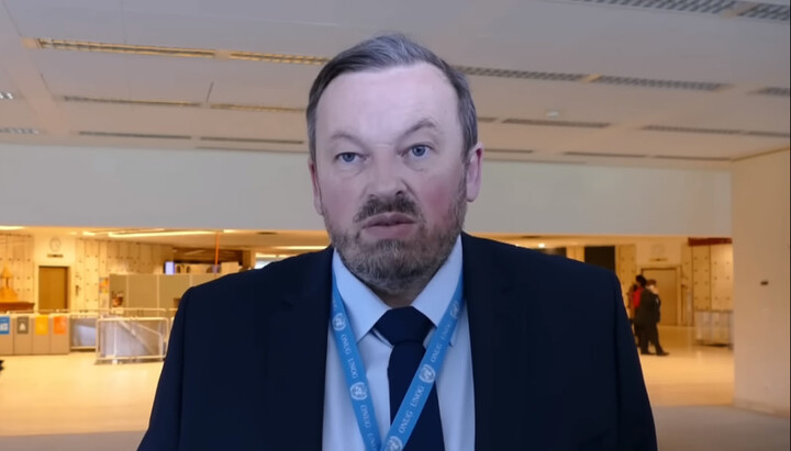 Head of Public Advocacy Oleg Denisov. Photo: screenshot from the YouTube channel of NGO Public Advocacy.