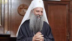 Сербский Патриарх поздравил Митрополита Онуфрия с годовщиной хиротонии