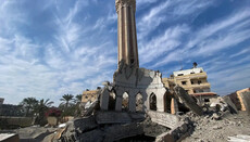 Israel destroys Gaza's Grand Mosque