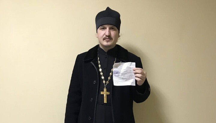 Archpriest Ioan Pipash, rector of the St John the Theologian Church of the Ukrainian Orthodox Church in Lutsk. Photo: priest's Facebook page