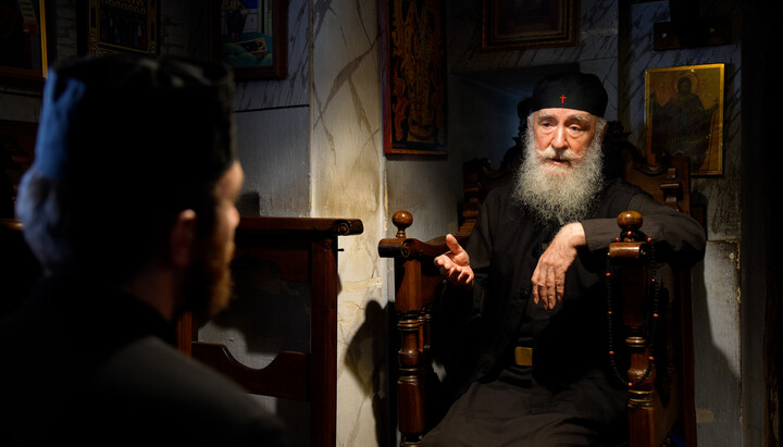 Афонский старец Никон. Фото: скриншот видео YouTube-канала «Православный Восток»