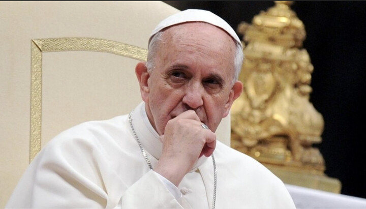 Πάπας Ρώμης Φραγκίσκος. Φωτογραφία: focus.ua