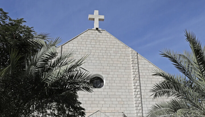 Храм РКЦ Святого Сімейства в Газі. Фото: edition.cnn.com