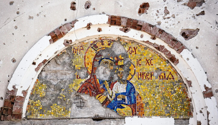 A ruined mosaic. Photo: foreignpolicy.com