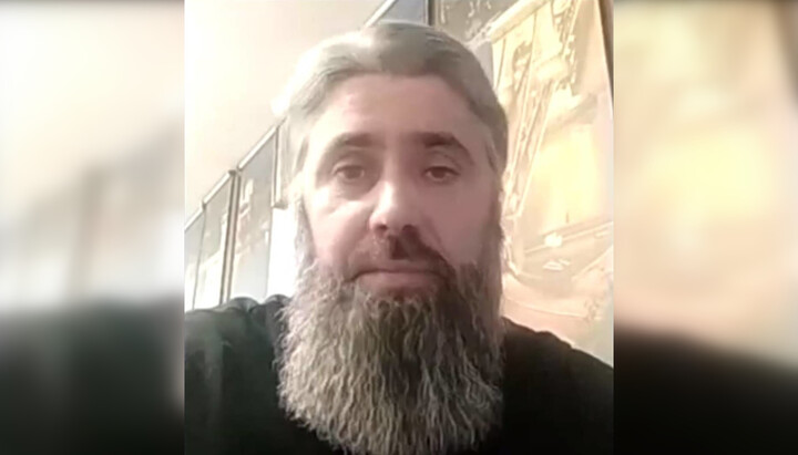 Protoiereul Gheorghe Pogranicinyi. Imagine: Screenshot video de pe canalul Telegram 