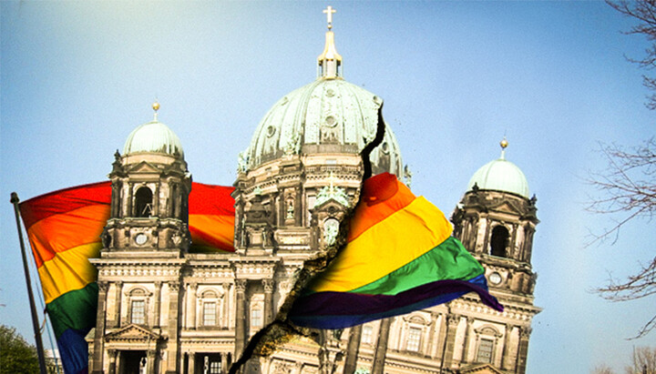 Decizia de a binecuvânta cuplurile LGBTQ va provoca o schismă în Biserica Romano-Catolică? Imagine: UJO