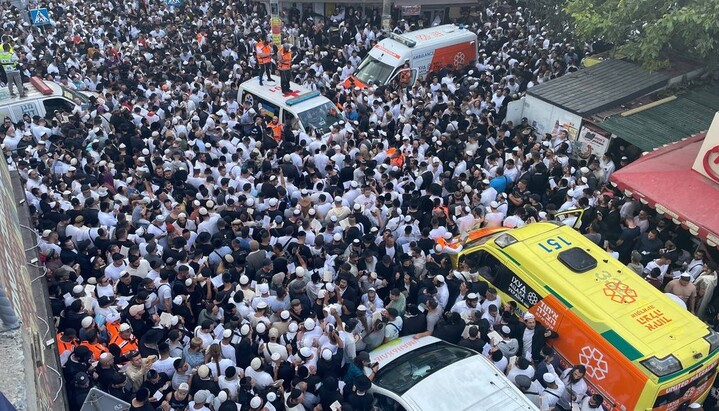 More than 37 thousand Hasidim came to Uman in 2023. Photo: Suspilne