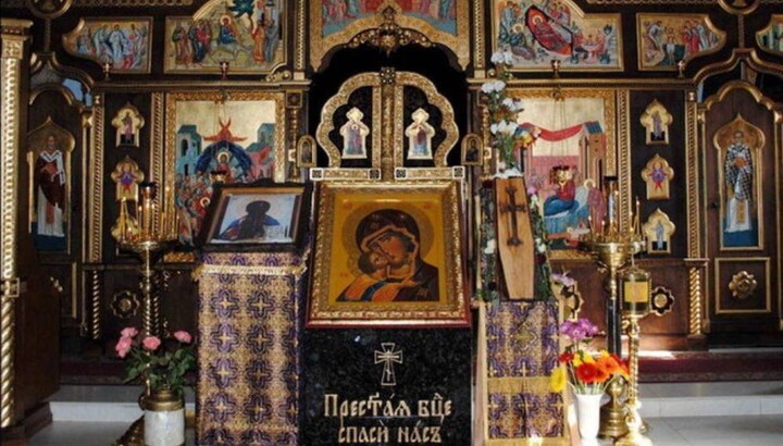 Ікона Пресвятої Богородиці «Володимирська-Десятинна». Фото: СПЖ 