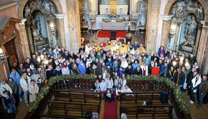 Громада УПЦ в Лісабоні. Фото: vzcz.church.ua