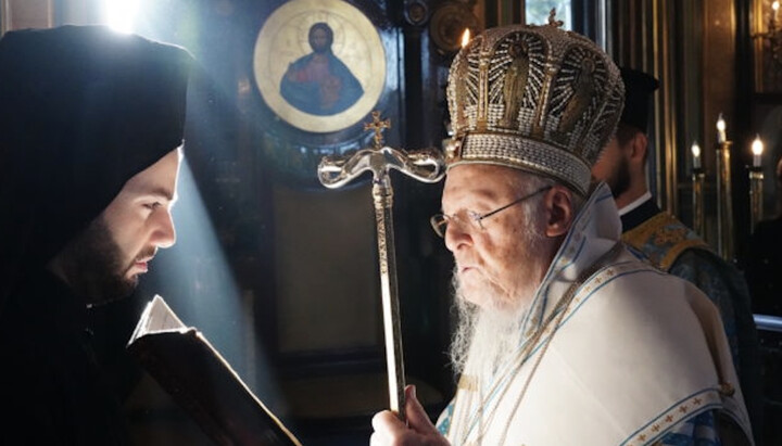 Патріарх Варфоломій. Фото: vimaorthodoxias.gr