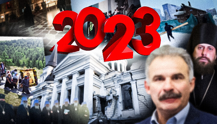 Головні події для УПЦ у 2023 році. Фото: СПЖ