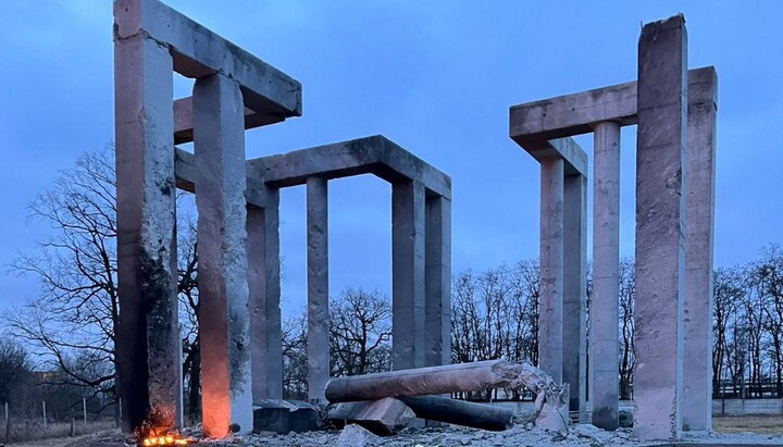 В Киевской области из-за атаки РФ горел недостроенный храм