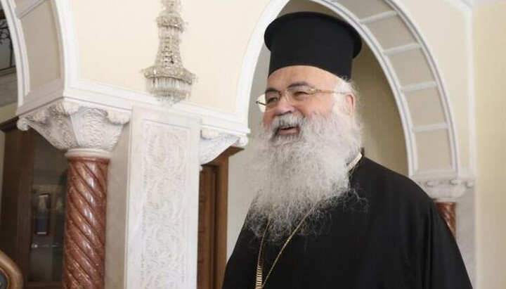 Αρχιεπίσκοπος Κύπρου Γεώργιος. Φωτογραφία: newsbomb.gr