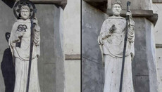 Lightning strikes Apostle Peter statute in Pope Francis' former diocese