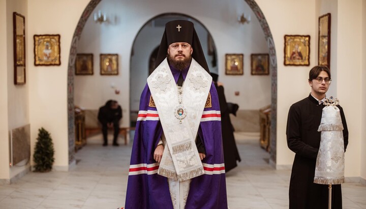 Archbishop Viktor of Khmelnytskyi and Starokostiantyniv. Photo: the Khmelnytskyi Eparchy’s Telegram channel 