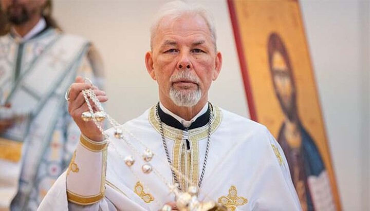 Justinus Kiviloo, the head of the Lithuanian Exarchate of the Patriarchate of Constantinople. Photo: LRT