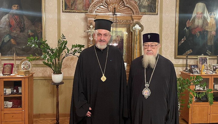 Митрополит Еммануїл і Митрополит Савва. Фото: orthodox.pl